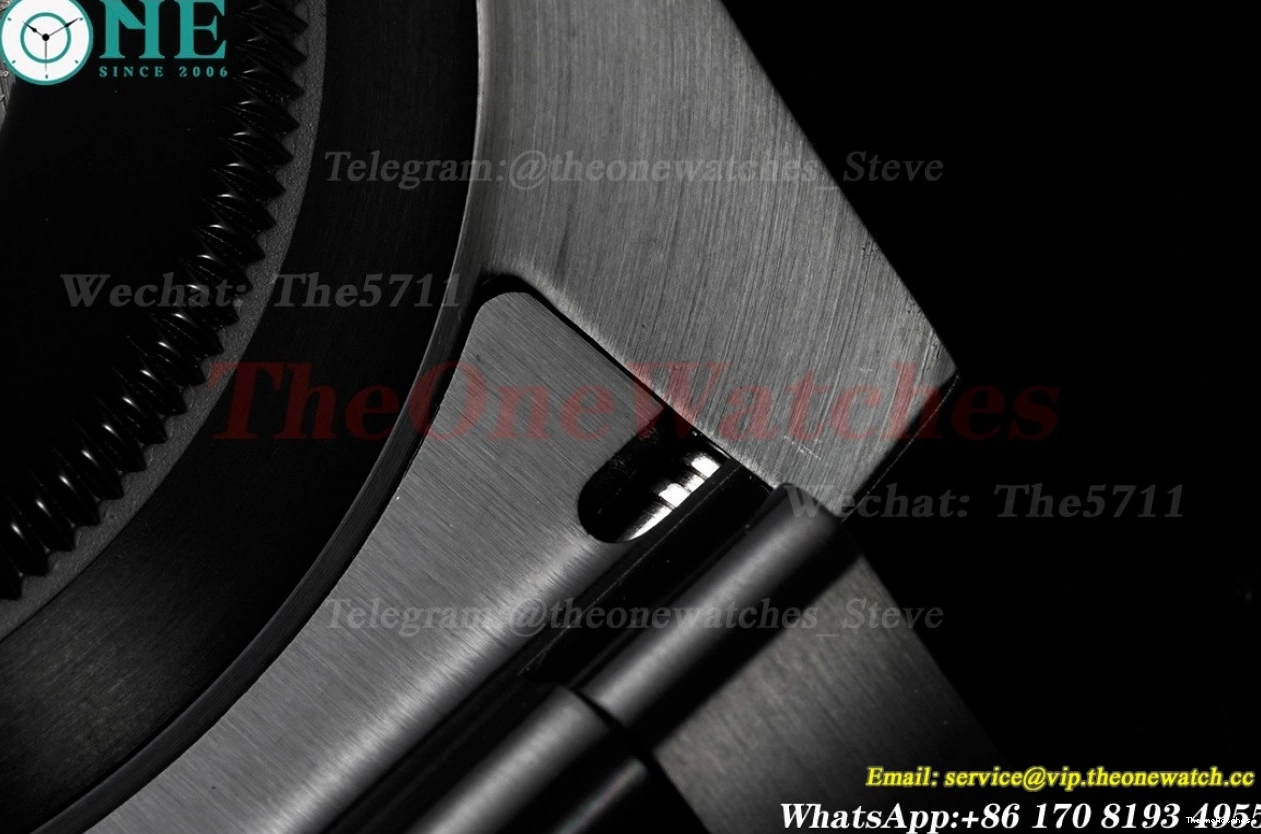 VS3135 SS DLC Green Blaken V6F Dot 40mm Submariner 0407